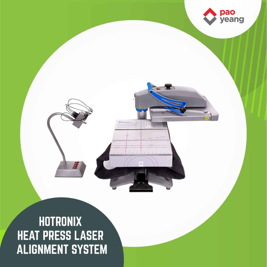 Hotronix Heat Press, Heat Press Laser Alignment System