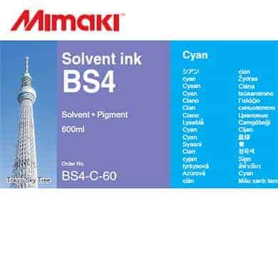 Mimaki Bs4 Eco Solvent Ink C Label