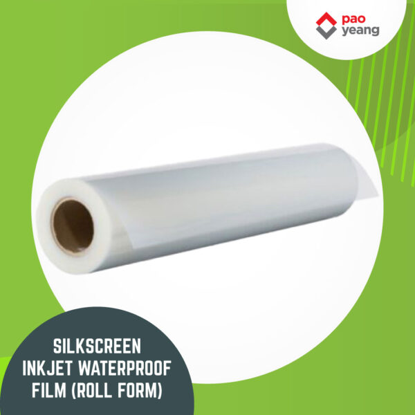 silkscreen inkjet waterproof film (roll form)