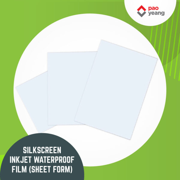 silkscreen inkjet waterproof film (sheet form)