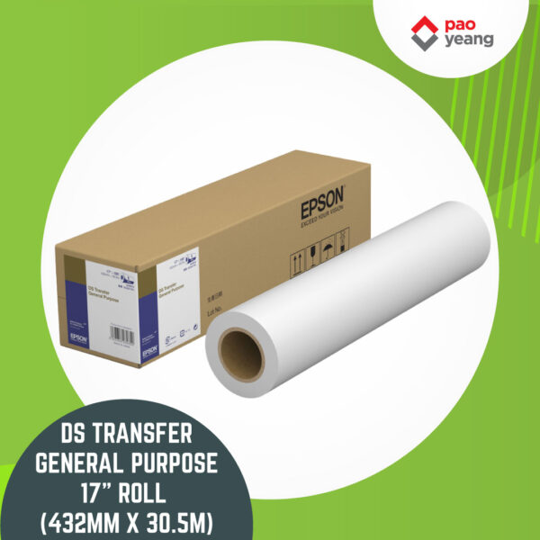 ds transfer general purpose 17" roll [432mm x 30.5m] (c13s400079) for sc f530 (unit)