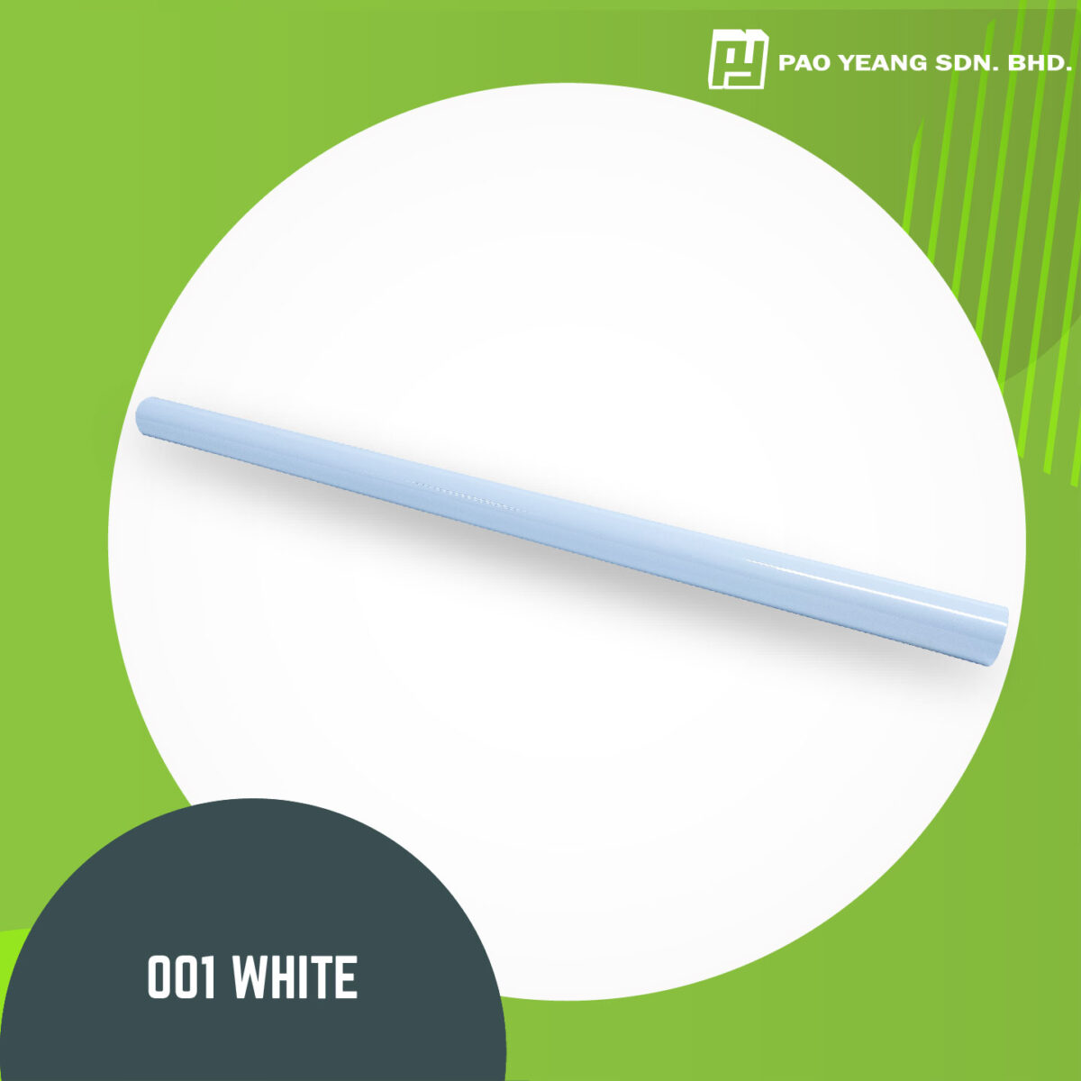 STAHLS BASIC PLUS PU WHITE 001 [300mm x 50CM] | Pao Yeang Sdn Bhd