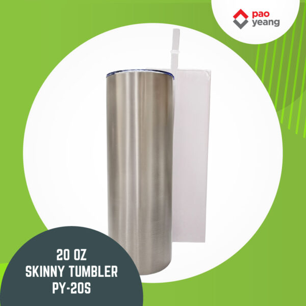 20oz skinny tumbler py 20s (unit)