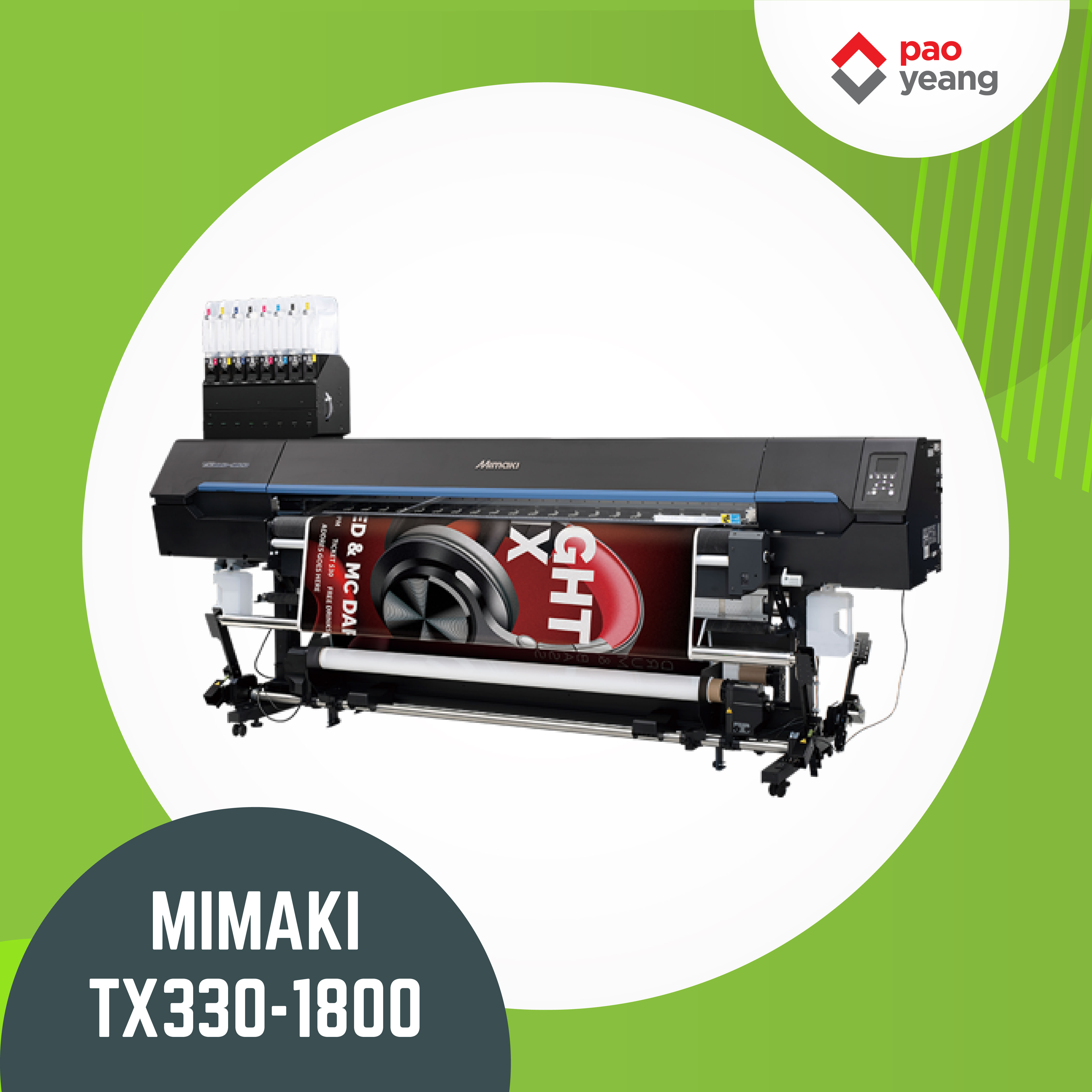 mimaki tx330 1800 direct to textile printer